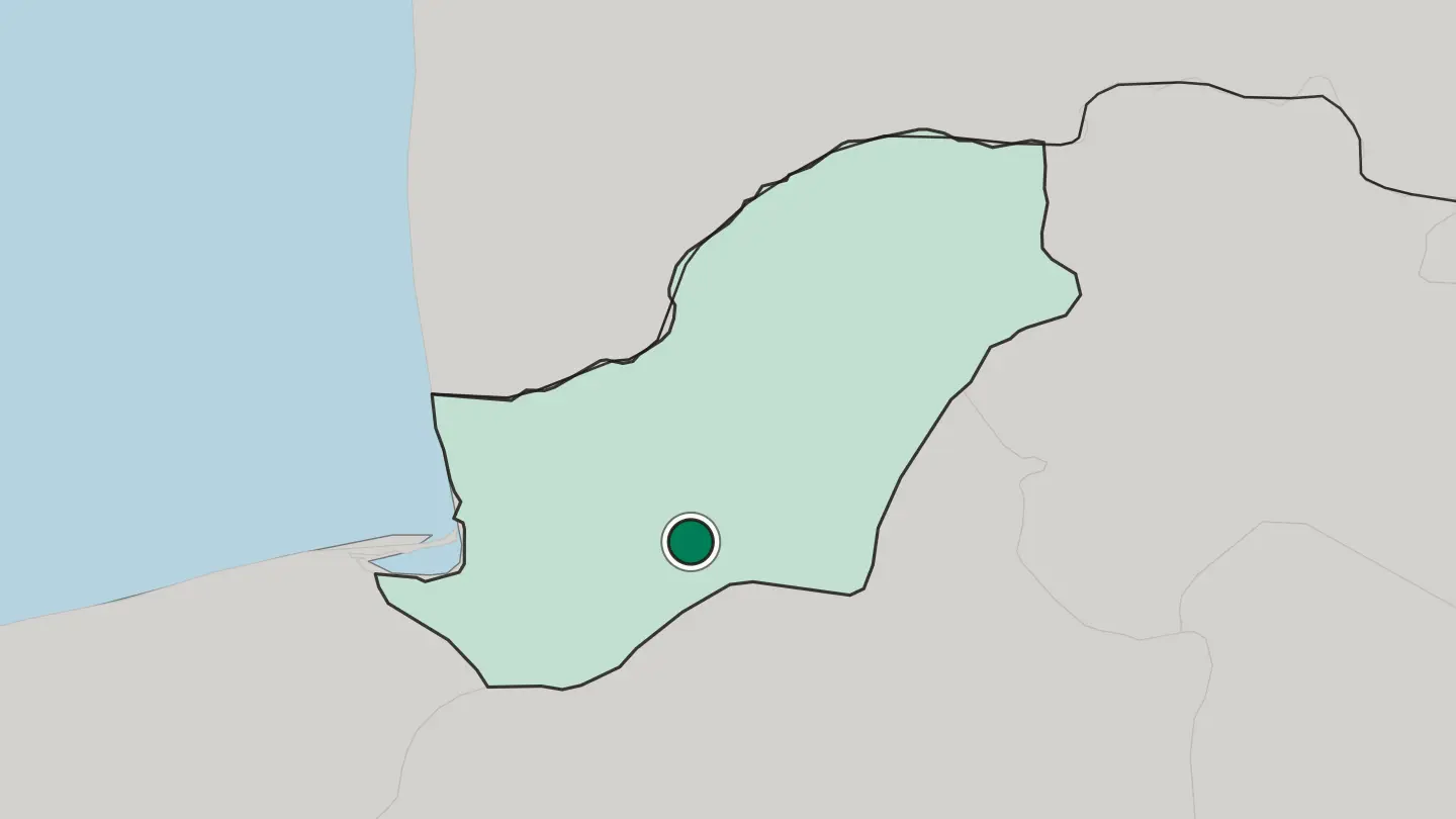 Map of 'Alī Ābād-e Katūl in Iran