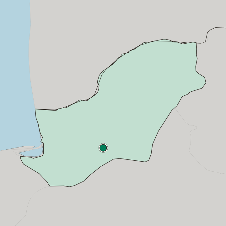Map showing 'Alī Ābād-e Katūl — In Golestan Province