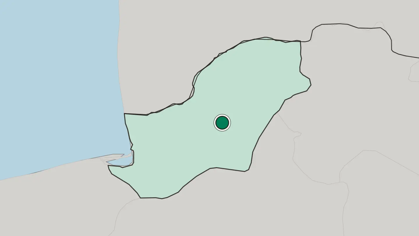 Map of Gonbad-e Kāvūs in Iran