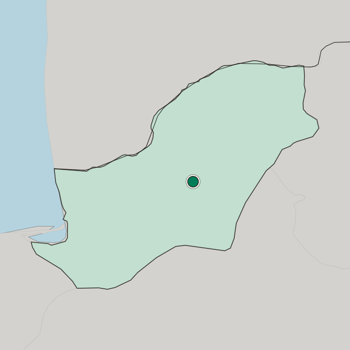 Map showing Gonbad-e Kāvūs — In Golestan Province