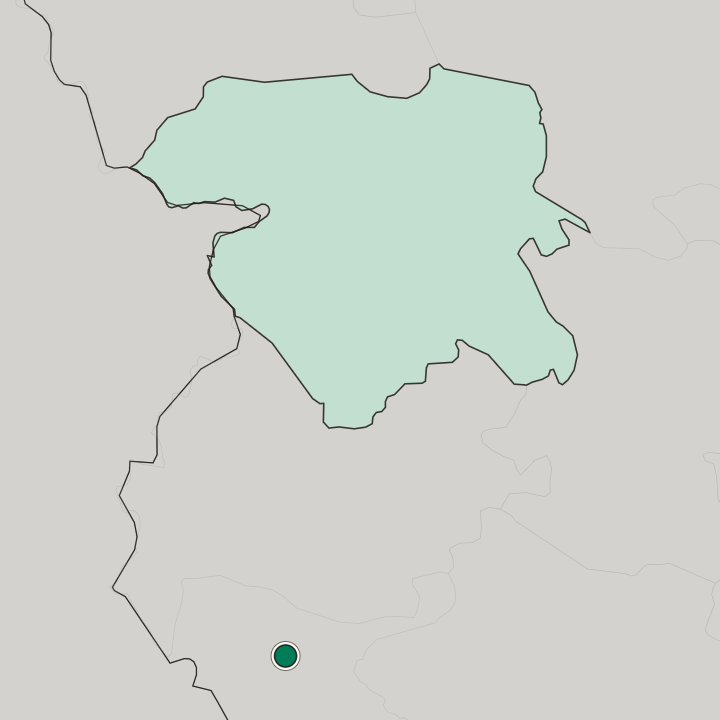 Map showing Īlām — In Ilam Province