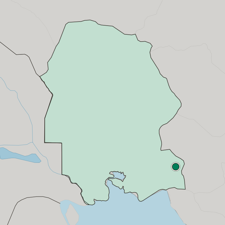 Map showing Behbahān — In Khuzestan Province
