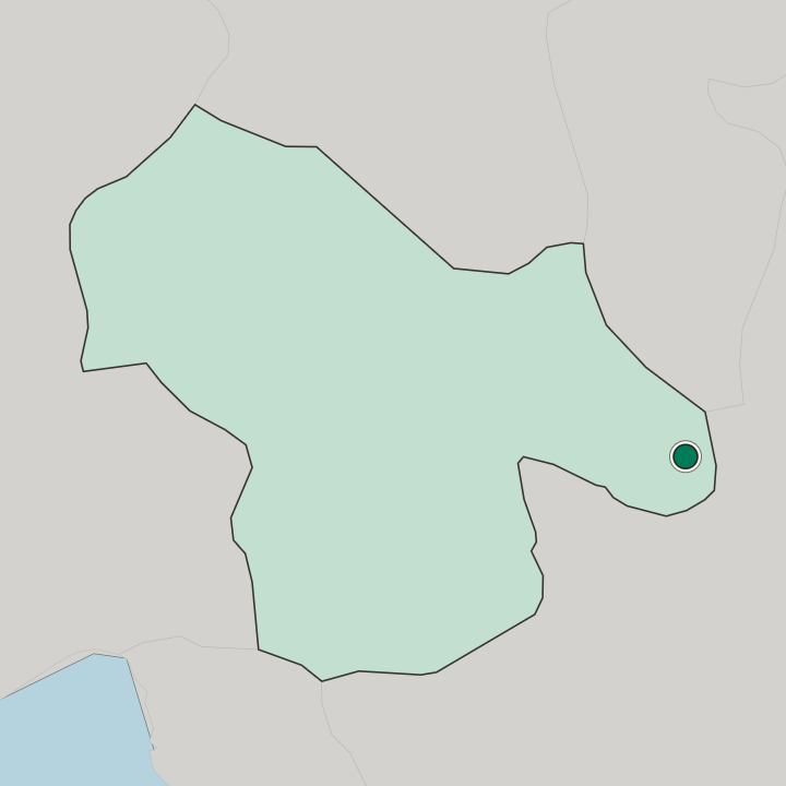 Map showing Yasuj — In Kohgiluyeh and Boyer-Ahmad Province