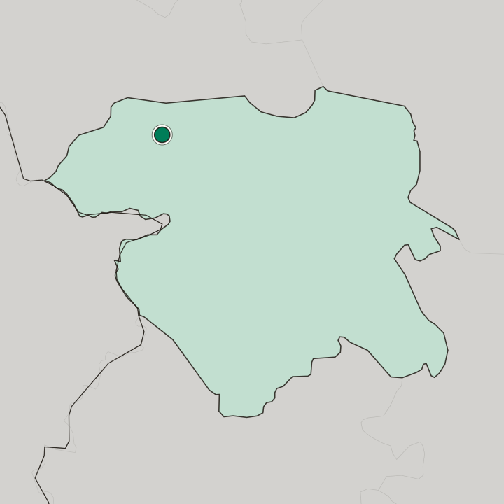 Map showing Saqqez — In Kurdistan Province
