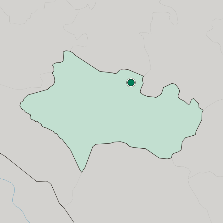 Map showing Borūjerd — In Lorestan Province