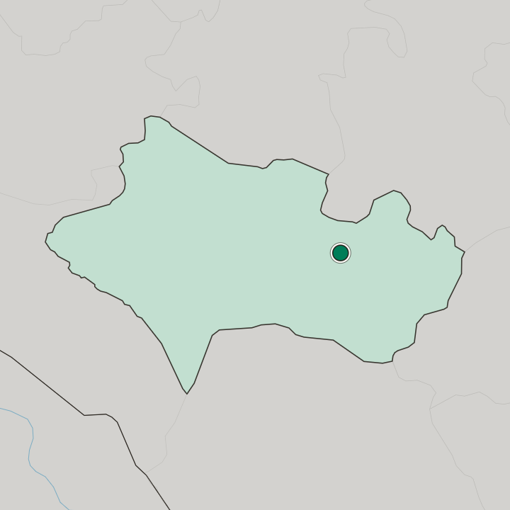 Map showing Dorūd — In Lorestan Province