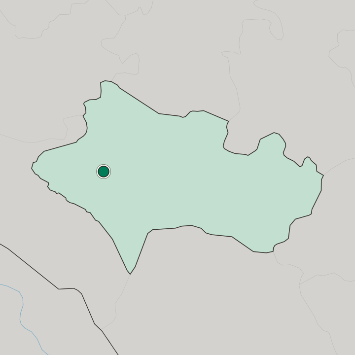 Map showing Kūhdasht — In Lorestan Province