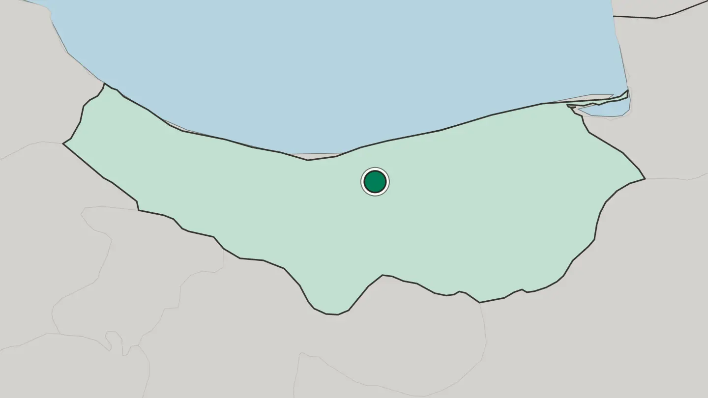 Map of Āmol in Iran