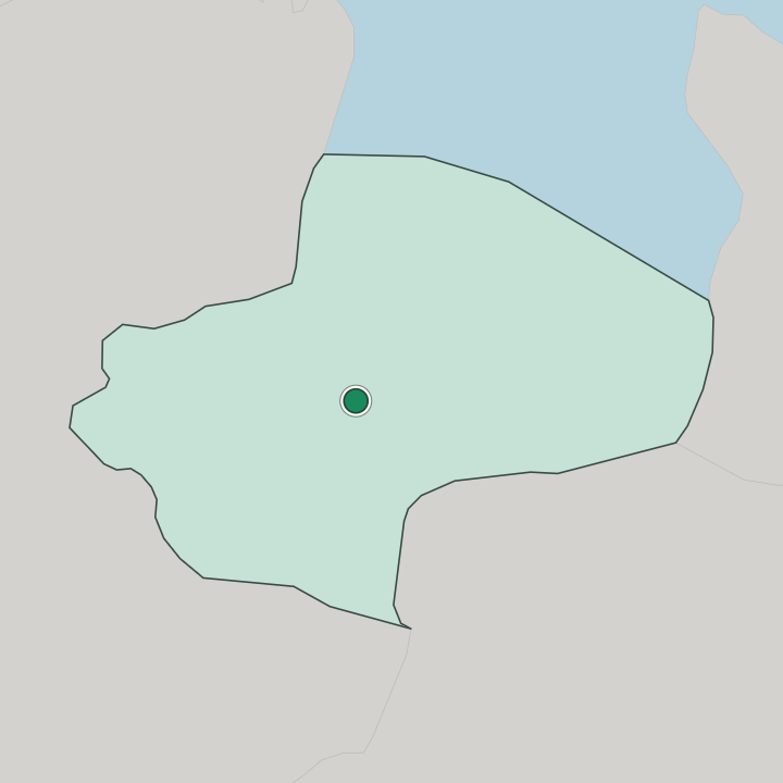 Map showing Qom — In Qom Province