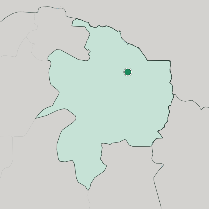 Map showing Mashhad — In Razavi Khorasan Province