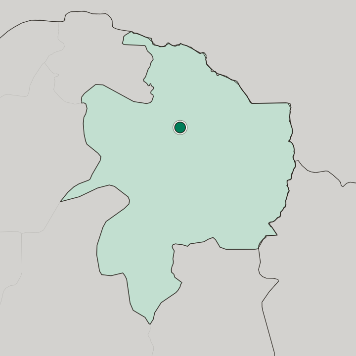 Map showing Neyshābūr — In Razavi Khorasan Province