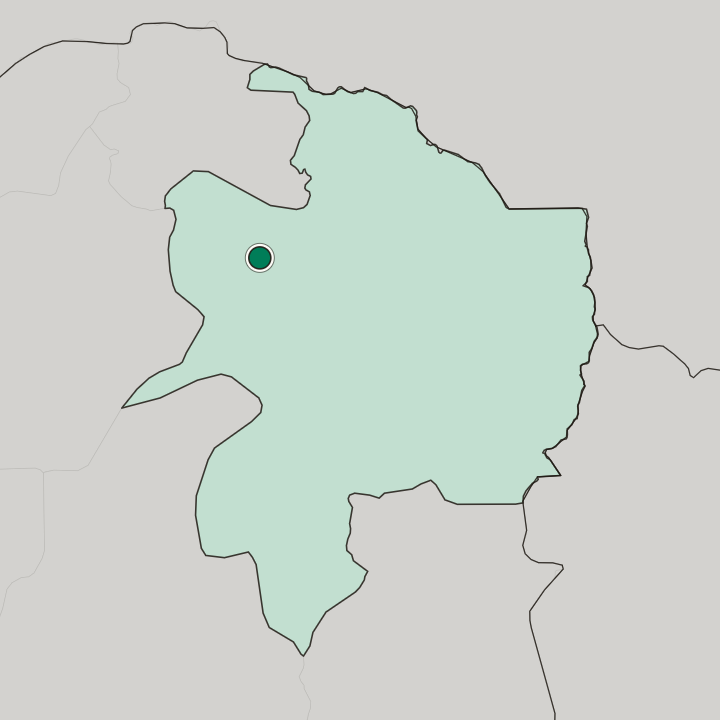 Map showing Sabzevar — In Razavi Khorasan Province