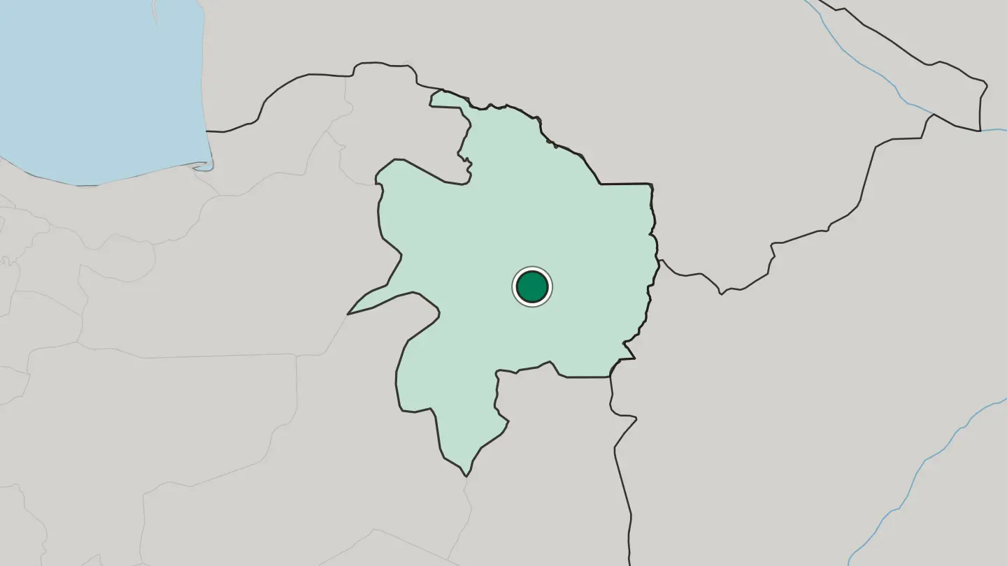 Map of Torbat-e Ḩeydarīyeh in Iran