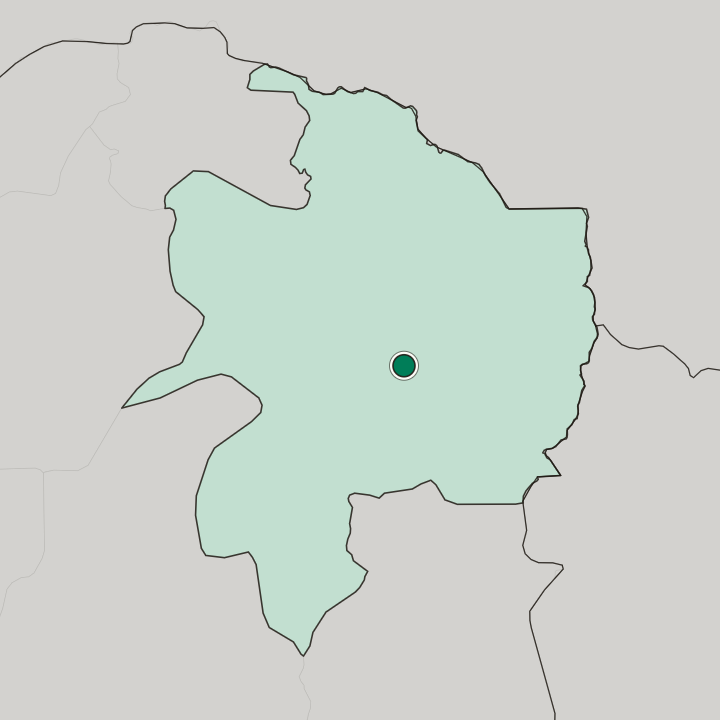 Map showing Torbat-e Ḩeydarīyeh — In Razavi Khorasan Province