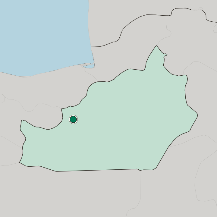 Map showing Semnan — In Semnan Province