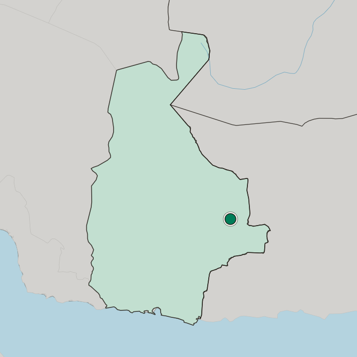 Map showing Sarāvān — In Sistan and Baluchestan Province