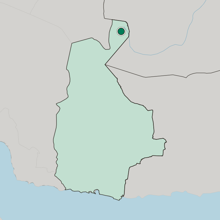 Map showing Zābol — In Sistan and Baluchestan Province