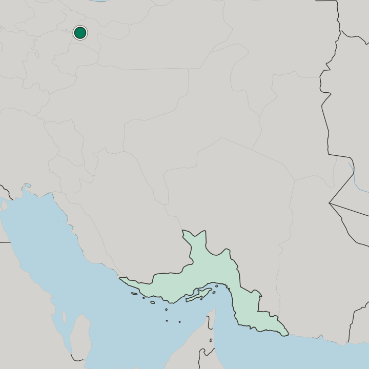 Map showing Nasīm Shahr — In Tehran Province