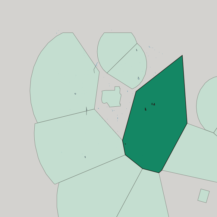 Map showing Abbas Abad — In Tehran