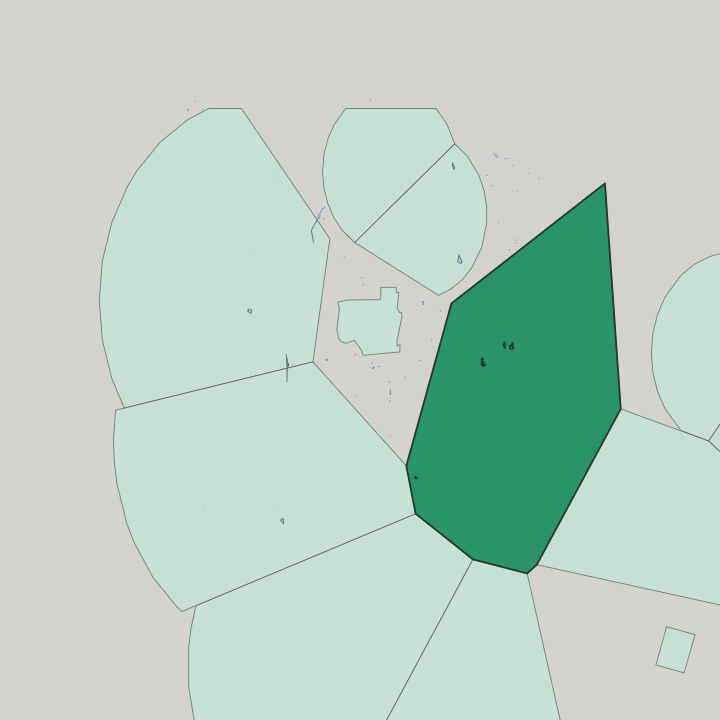 Map showing Abbas Abad — In Tehran