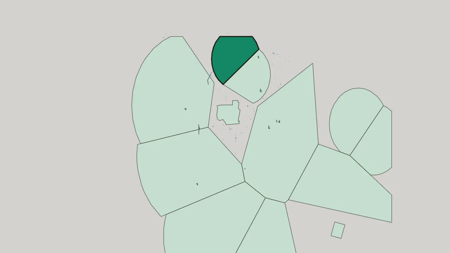 Map of Darakeh in Tehran
