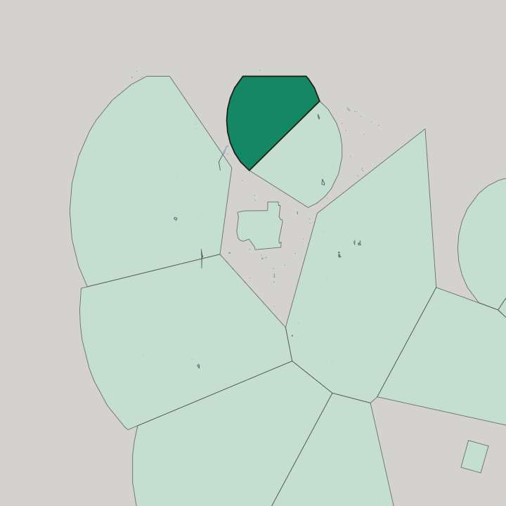 Map showing Darakeh — In Tehran