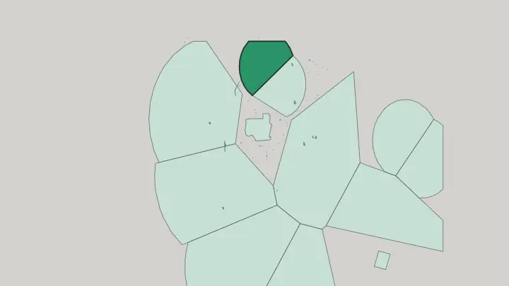 Map of Darakeh in Tehran