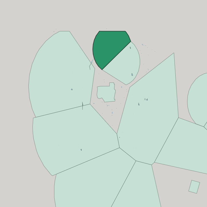 Map showing Darakeh — In Tehran