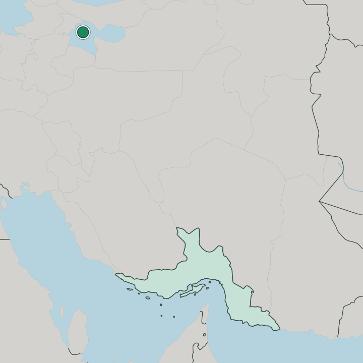 Map showing Tehran — In Tehran Province