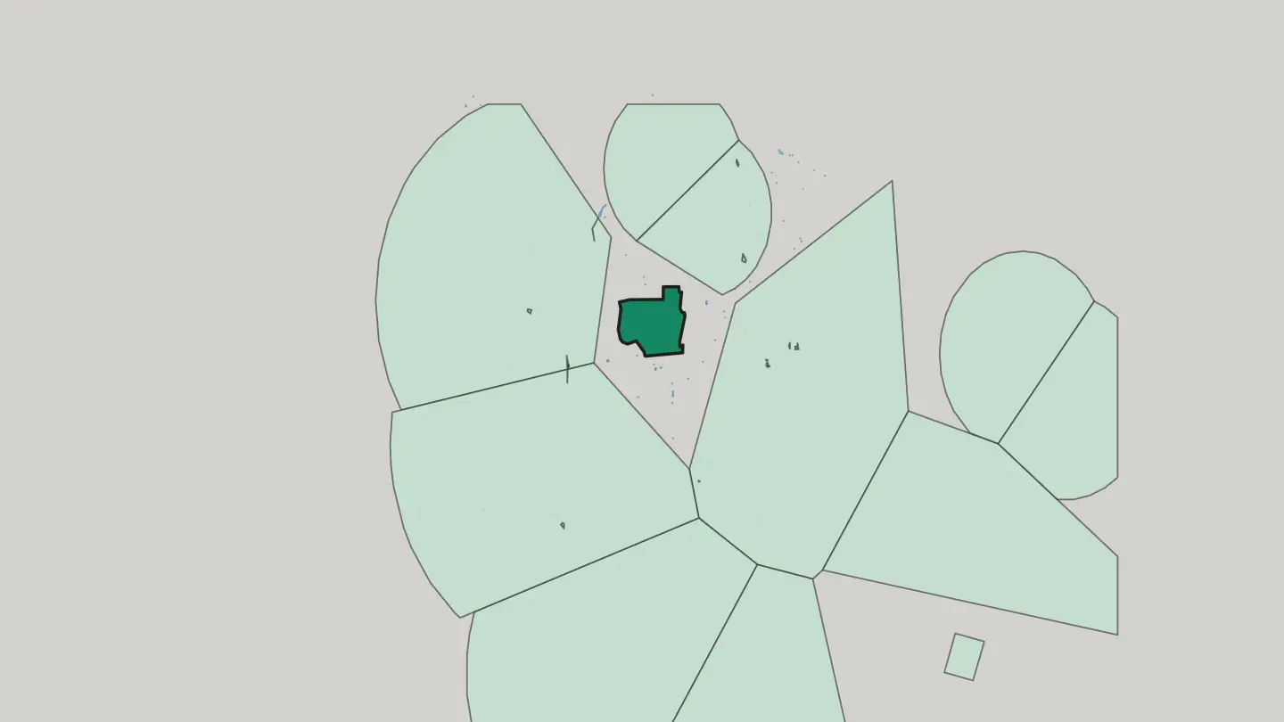 Map of Shahrak-e Qods in Tehran