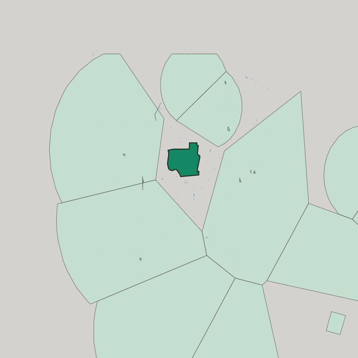 Map showing Shahrak-e Qods — In Tehran