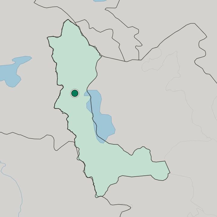 Map showing Salmās — In West Azerbaijan Province