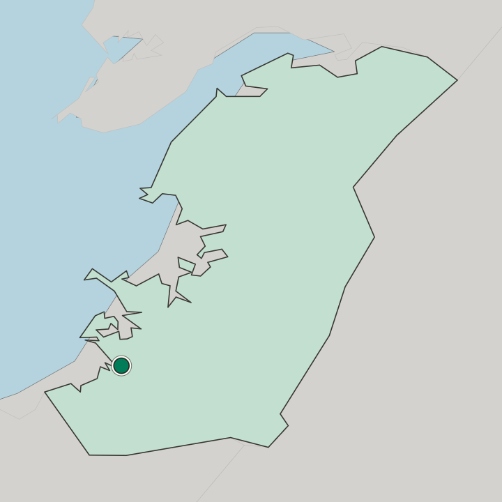 Map showing Hafnarfjörður — In Höfuðborgarsvæði