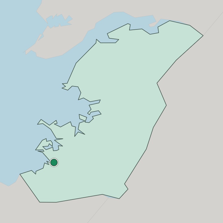 Map showing Hafnarfjörður — In Höfuðborgarsvæði