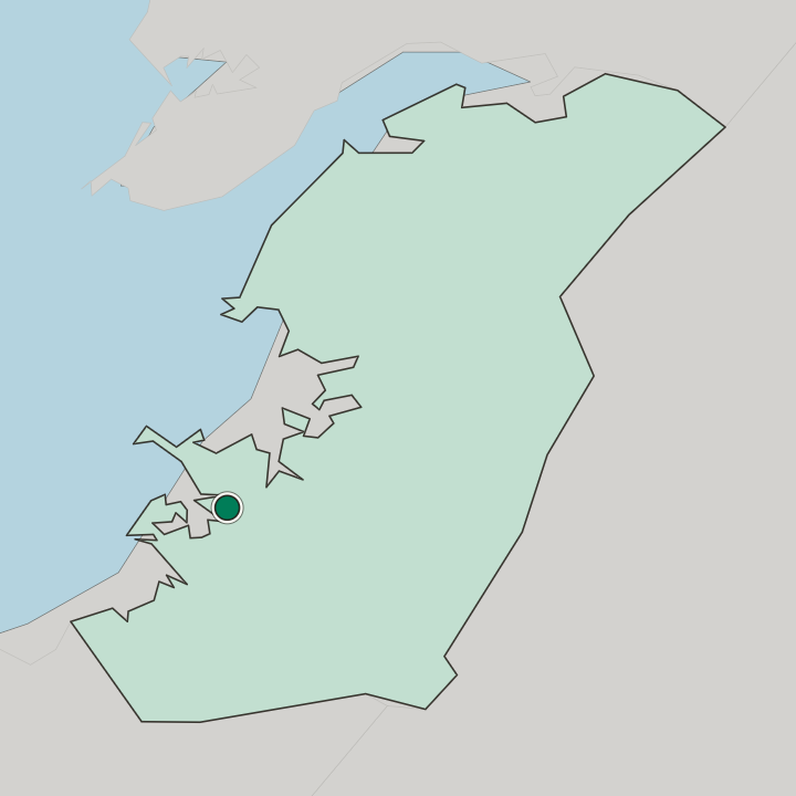 Map showing Kópavogur — In Höfuðborgarsvæði