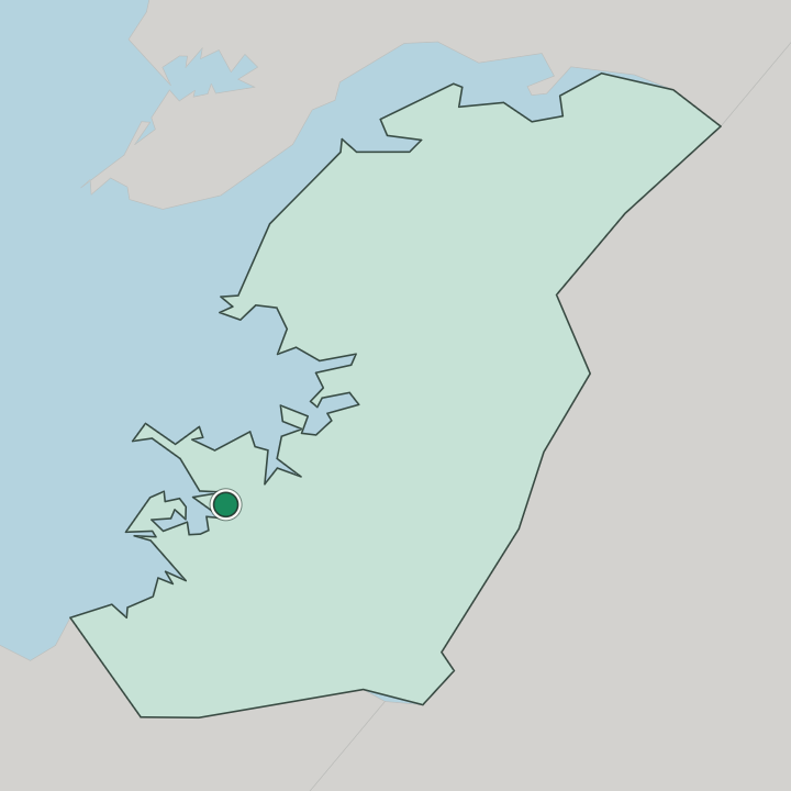 Map showing Kópavogur — In Höfuðborgarsvæði