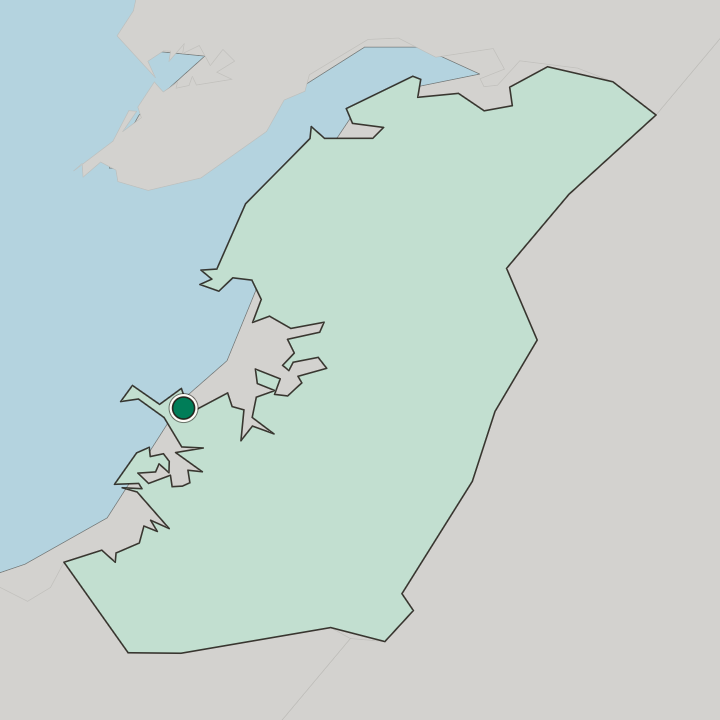 Map showing Reykjavík — In Höfuðborgarsvæði