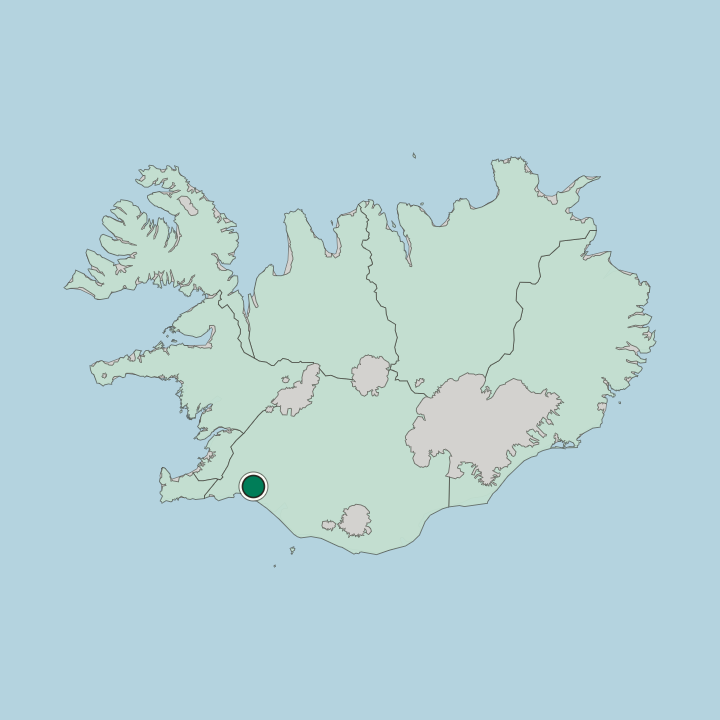 Map showing Selfoss — In Iceland