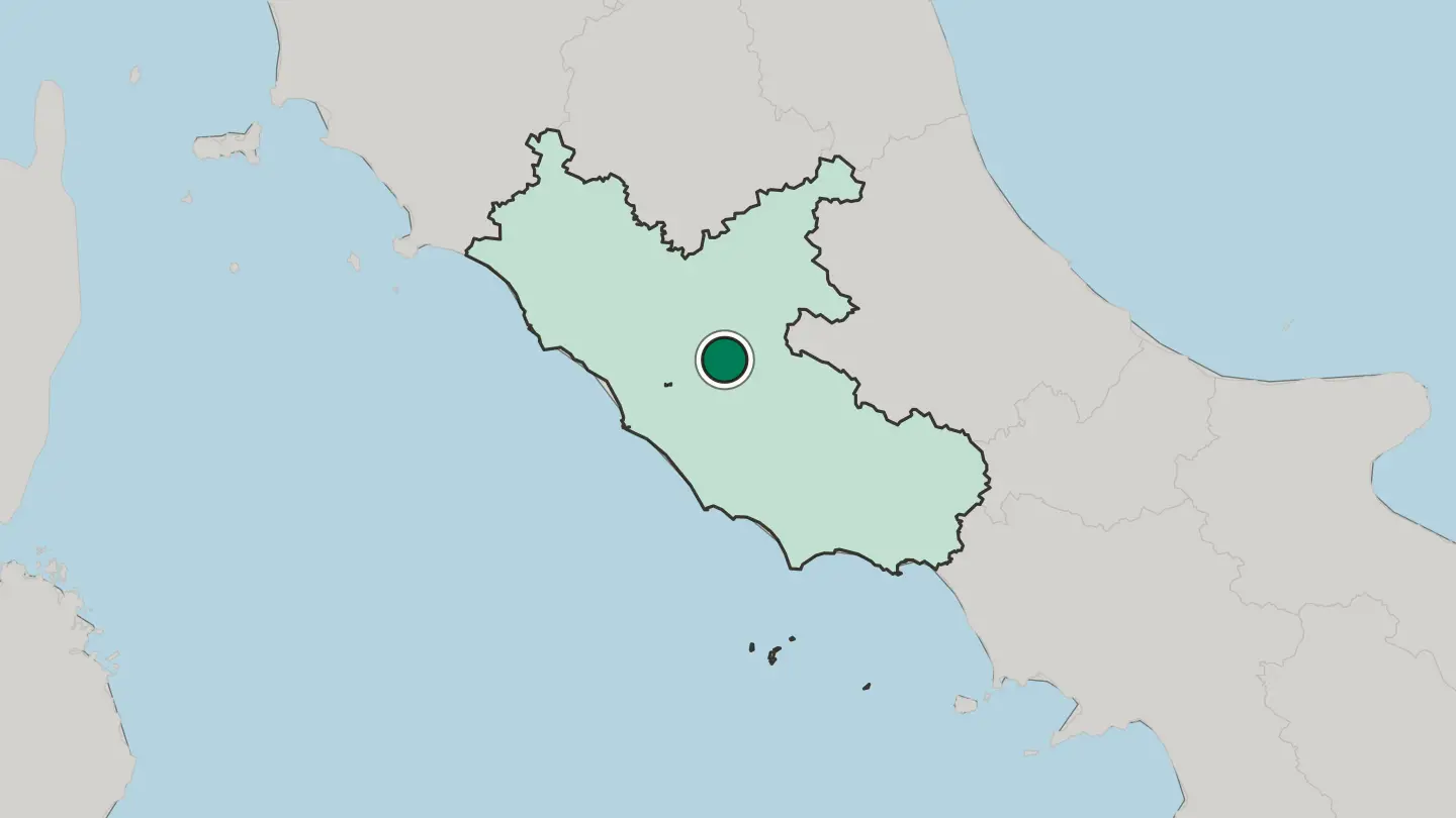 Map of Guidonia Montecelio in Italy
