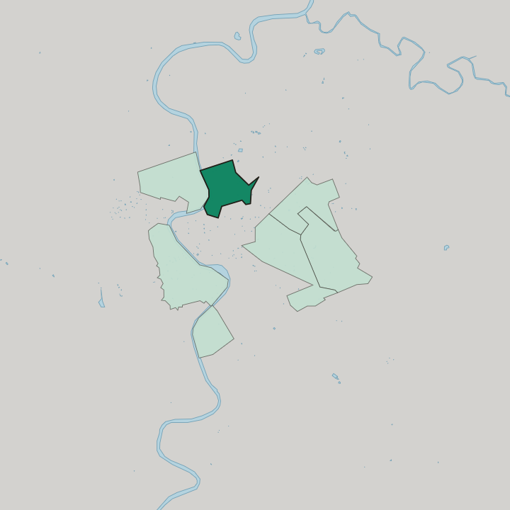 Map showing Campo Marzio — In Rome