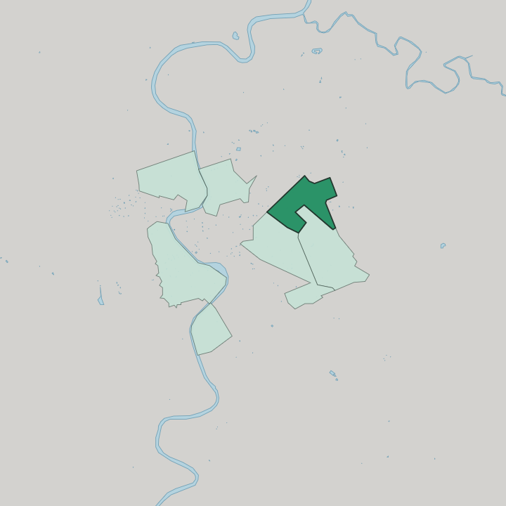 Map showing Castro Pretorio — In Rome