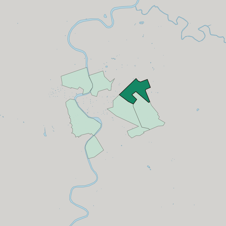 Map showing Castro Pretorio — In Rome