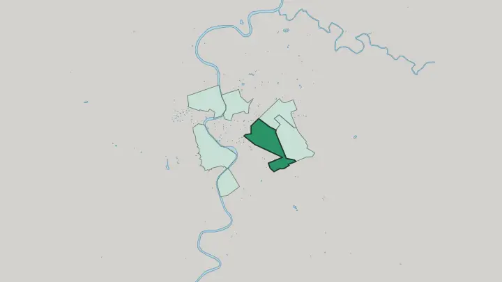 Map of Monti in Rome