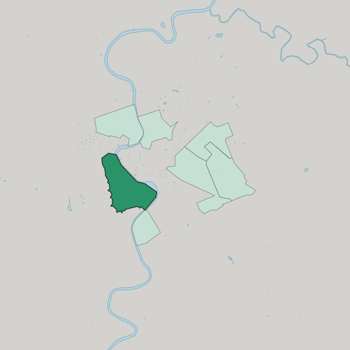 Map showing Trastevere — In Rome