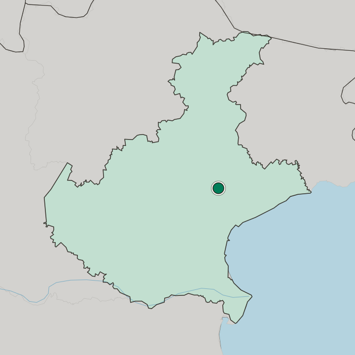 Map showing Treviso — In Veneto