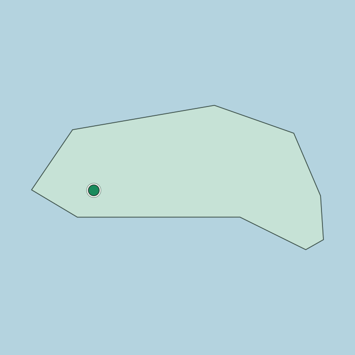 Map showing Kingston — In Kingston