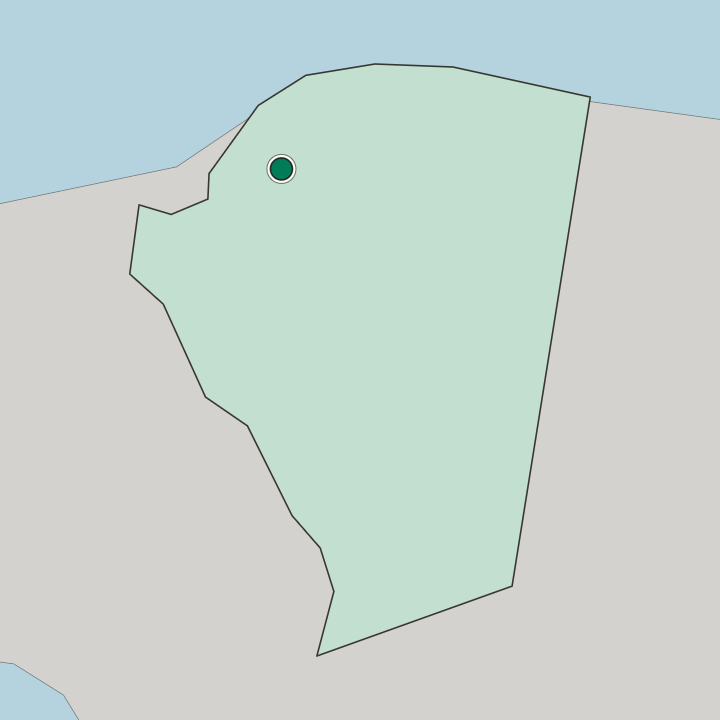 Map showing Montego Bay — In Saint James