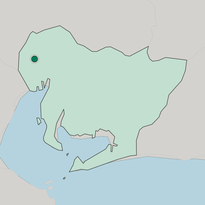 Map showing Ama — In Aichi-ken