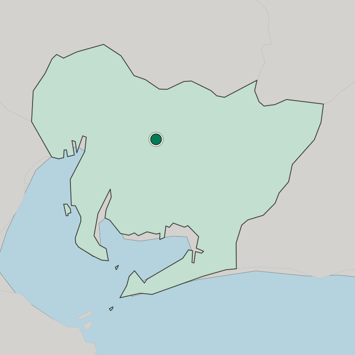 Map showing Toyota — In Aichi-ken