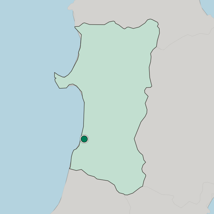 Map showing Yurihonjō — In Akita